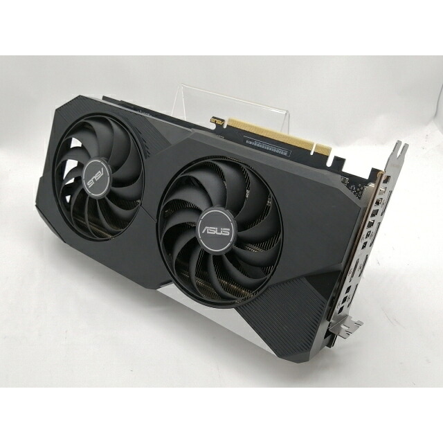 【中古】ASUS DUAL-RTX3060TI-O8G-V2 RTX3060Ti(LHR)/8GB(GDDR6)【新宿東口】引きうける継続期間１週