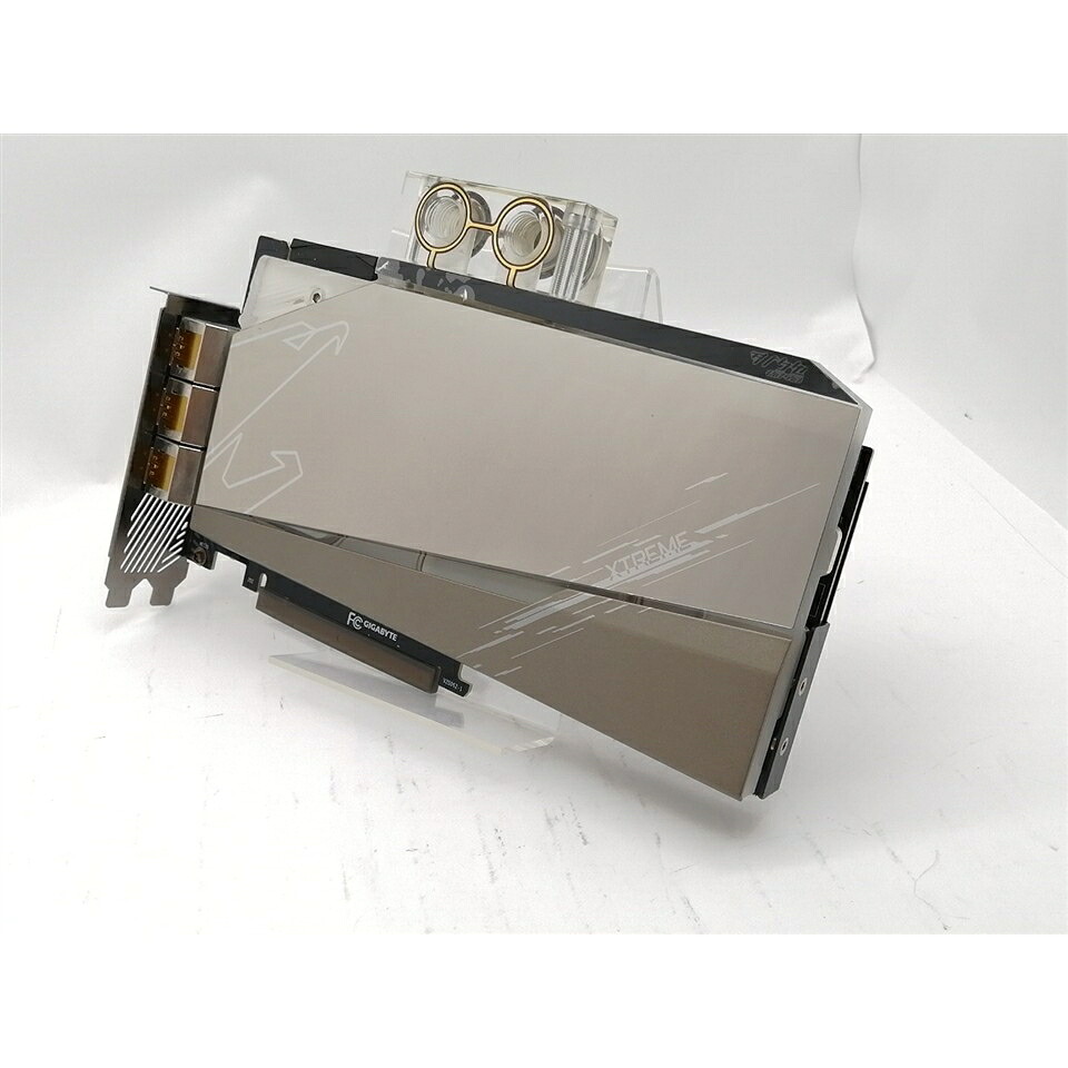 【中古】GIGABYTE AORUS GeForce RTX 3090 XTREME WATERFORCE WB 24G（GV-N3090AORUSX WB-24GD） RTX3090/24GB(GDDR6X)/PCI-E【新宿東口】保証期間１週間