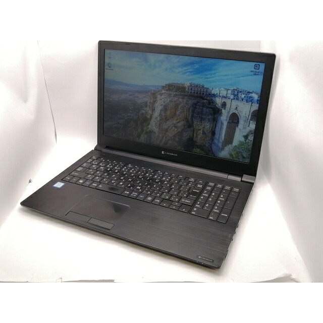 【中古】TOSHIBA dynabook B65 B65/EP【i5-8265U 8G 500G(HDD) DVDマルチ 1GbE WiFi 15LCD(1366x768)】【新宿東口】保証期間１ヶ月【ランクB】