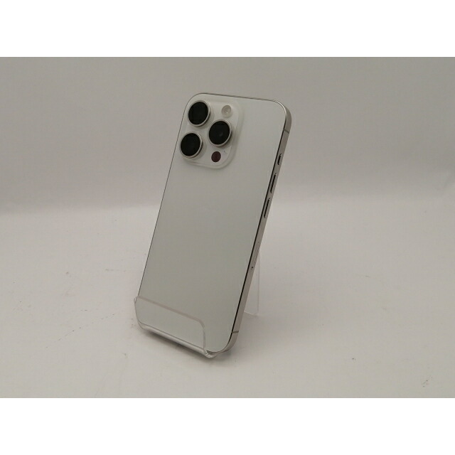 【中古】Apple 国内版 【SIM無償性】 iPhone 15 Pro 256GB 白いことチタニウム MTUD3J/A【新宿東口】引き受ける継続期間１ヶ月【価値づけるC】
