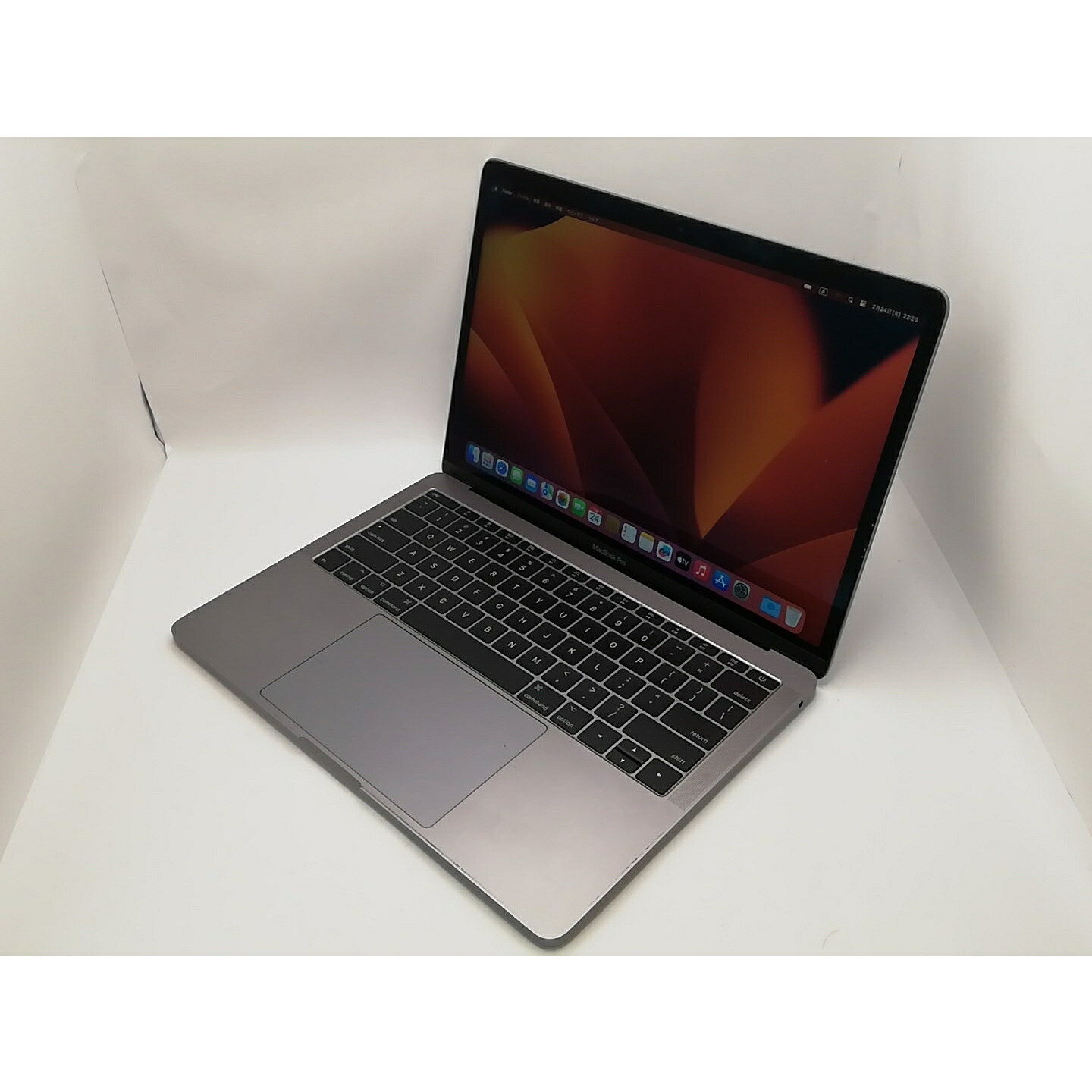 【中古】Apple MacBook Pro 13インチ CTO (Mid 2017) スペースグレイ Core i5(2.3G)/8G/256G(SSD)/Iris Plus 640【新宿東口】保証期間１ヶ月【ランクC】