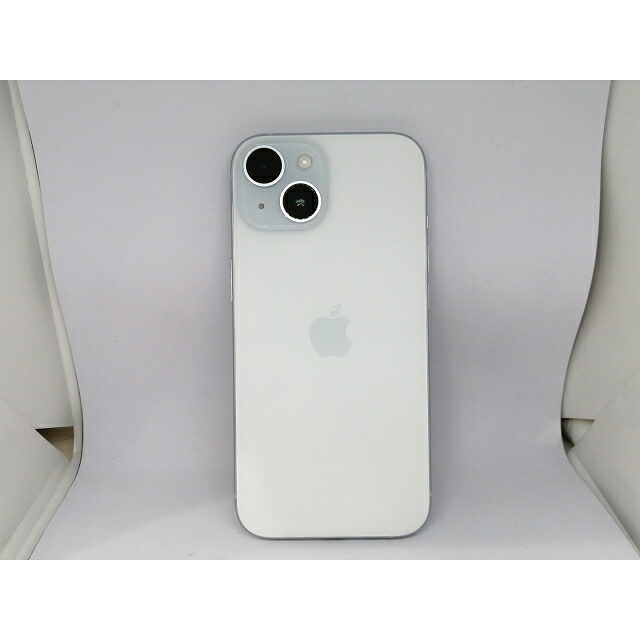 【中古】Apple 国内版 【SIM無償性】 iPhone 15 128GB 青碧 MTML3J/A【東池袋1丁目】引きうける継続期間１ヶ月【位置づけるA】