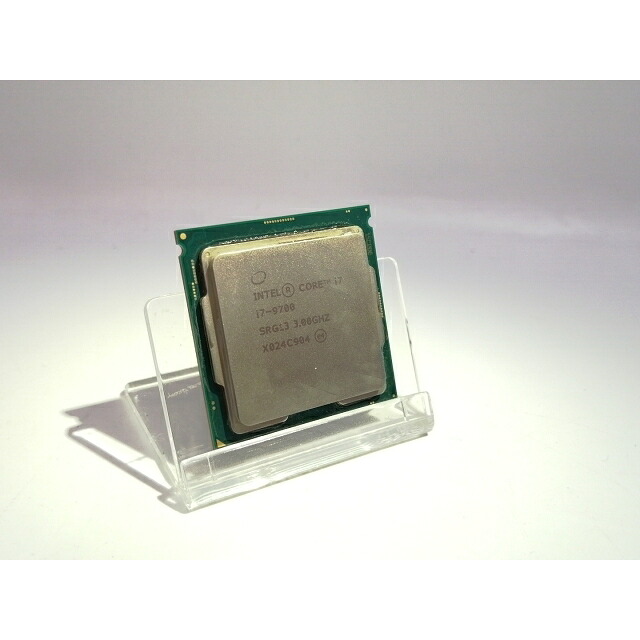 【中古】Intel Core i7-9700 (3GHz/肺結核:4.7GHz/SRG13/R0) bulk LGA1151/8C/8T/L3 12M/UHD630/TDP65W【東池袋1丁目】引き受ける継続期間１週