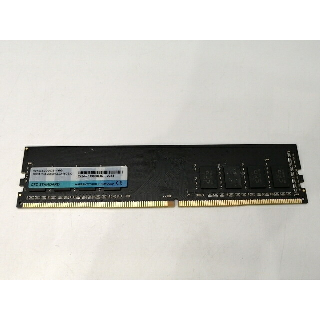 【中古】DDR4 16GB パソコン4-25600(DDR4-3200)【事務机いの一番パソコン用】【東池袋1丁目】引き受ける継続期間１週