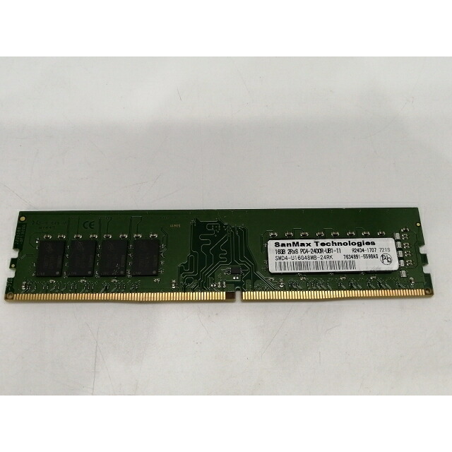 【中古】DDR4 16GB パソコン4-19200(DDR4-2400)【事務机いの一番パソコン用】【東池袋1丁目】引き受ける継続期間１週