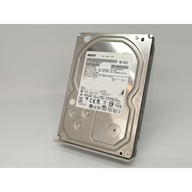 【中古】HGST HUS724040ALE640 4TB/7200rpm/64MB/6Gbps【東池袋1丁目】保証期間１週間