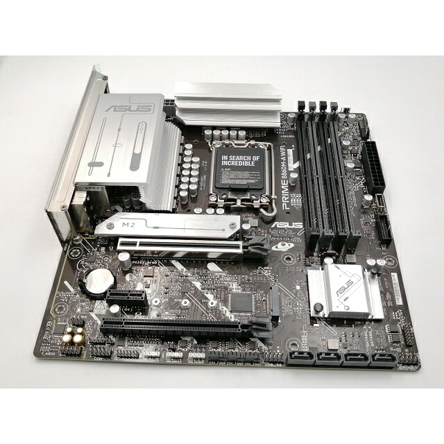 【中古】ASUS PRIME B860M-A WIFI-CSM B860/LGA1851/microATX【ECセンター】保証期間１週間