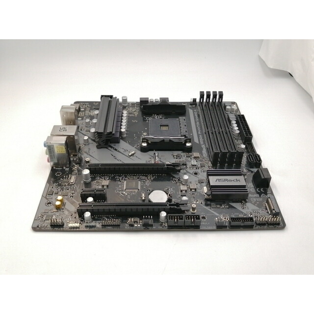 【中古】ASRock B550M Phantom Gaming 4 B550/AM4/MicroATX【ECセンター】保証期間１週間