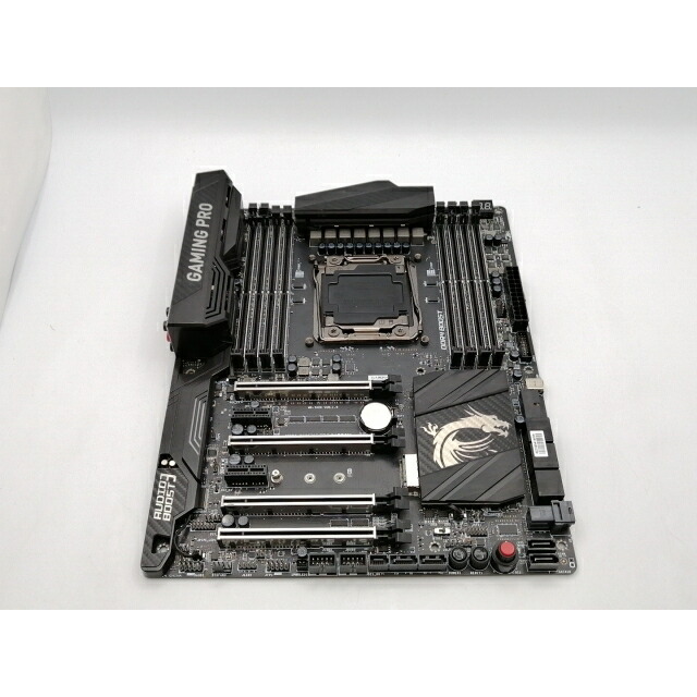 【中古】MSI X99A GAMING PRO CARBON X99/LGA2011-v3(DDR4)/M.2(x4)/SATA Express/USB 3.1/ATX【ECセンター】保証期間１週間