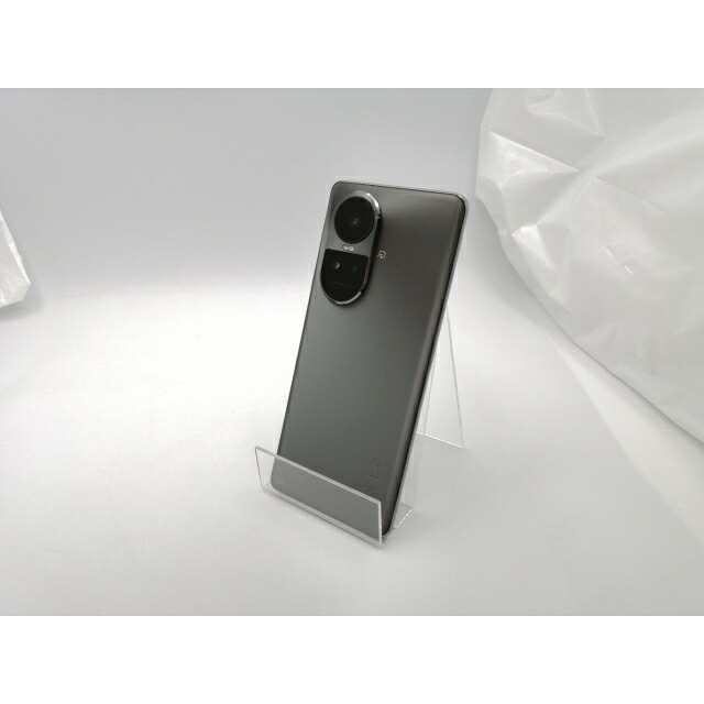 【中古】Oppo SoftBank 【SIM無償性】 OPPO Reno10 Pro 5G しろがね色薄墨色 8GB 256GB A302OP【EC真っただ中】引き受ける継続期間１ヶ月【序列付けるB】