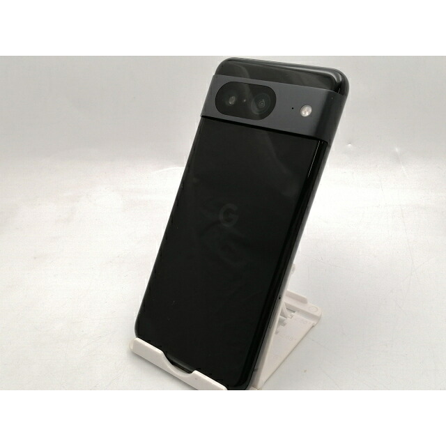 【中古】Google au 【SIMフリー】 Pixel 8 オブシディアン 8GB 128GB GZPF0【ECセンター】保証期間１ヶ月【ランクB】