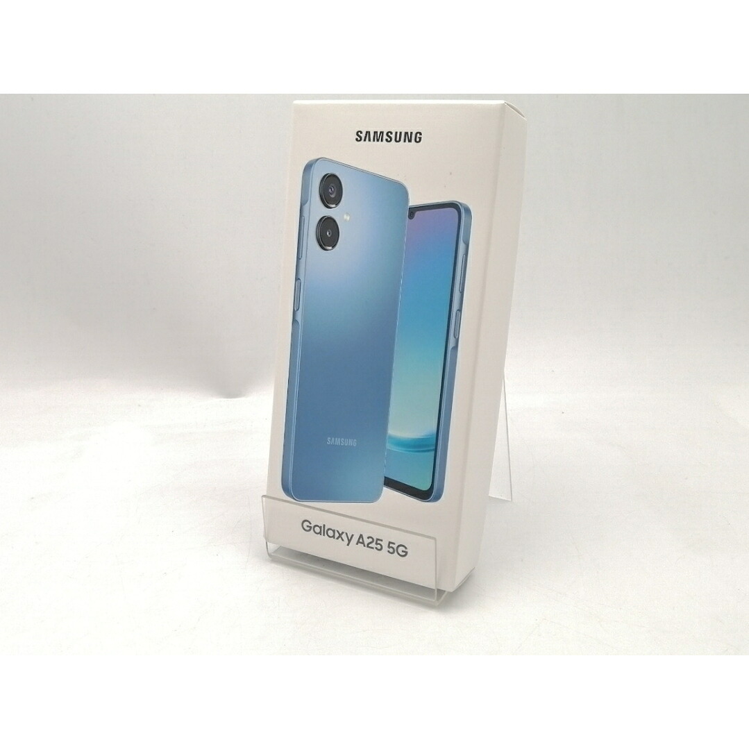 【未当て嵌める】SAMSUNG ymobile 【SIM無償性】 Galaxy A25 5G 青色 4GB 64GB SCSBC1【EC真っただ中】引きうける継続期間３ヶ月 スマートフォン本体-スマートフォン・タブレット