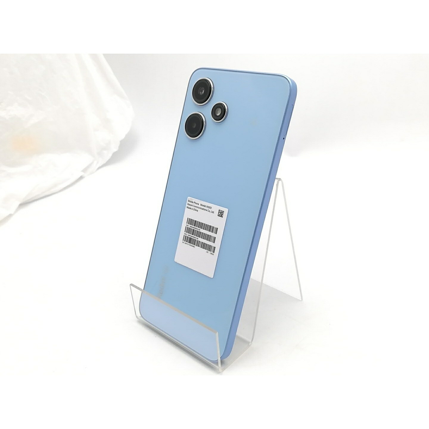 【中古】Xiaomi UQmobile 【SIM無償性】 Redmi 12 5G 4GB 128GB 天の原青み XIG03【EC真っただ中】引き受ける継続期間１ヶ月【序列付けるA】