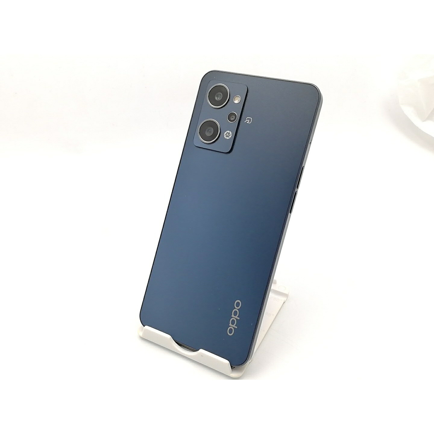 【中古】Oppo ymobile 【SIM無償性】 OPPO Reno7 A スターリーブラック 6GB 128GB A201OP【EC真っただ中】引き受ける継続期間１ヶ月【序列付けるA】