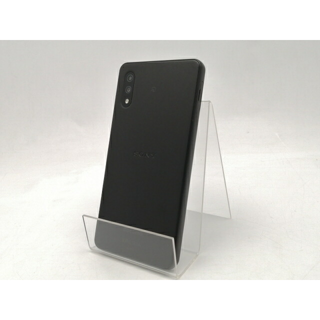 【中古】SONY docomo 【SIM鍵を掛けるあり】 Xperia Ace II 黒いこと 4GB 64GB SO-41B【EC真っただ中】引き受ける継続期間１ヶ月【序列付けるB】