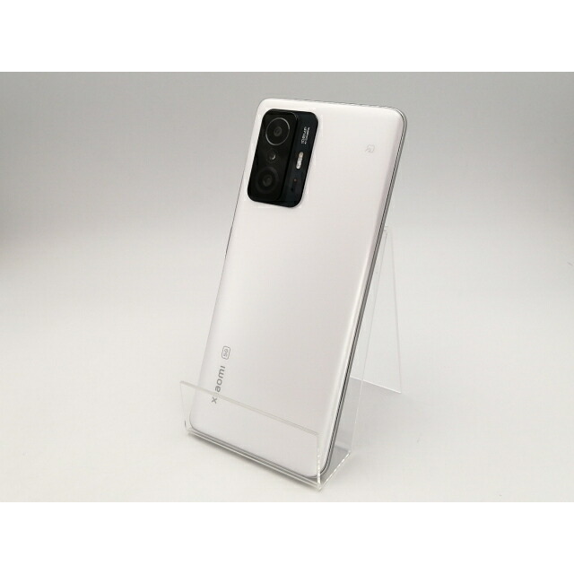 【中古】Xiaomi 国内版 【SIM無償性】 Xiaomi 11T Pro 月明かり白いこと 8GB 128GB【EC真っただ中】引き受ける継続期間１ヶ月【序列付けるB】