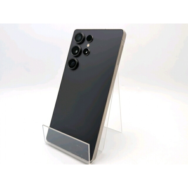 【中古】SAMSUNG 国内版 【SIM無償性】 Galaxy S25 Ultra チタニウム黒いこと 12GB 256GB SM-S938Q【EC真っただ中】引きうける継続期間１ヶ月【位置づけるA】