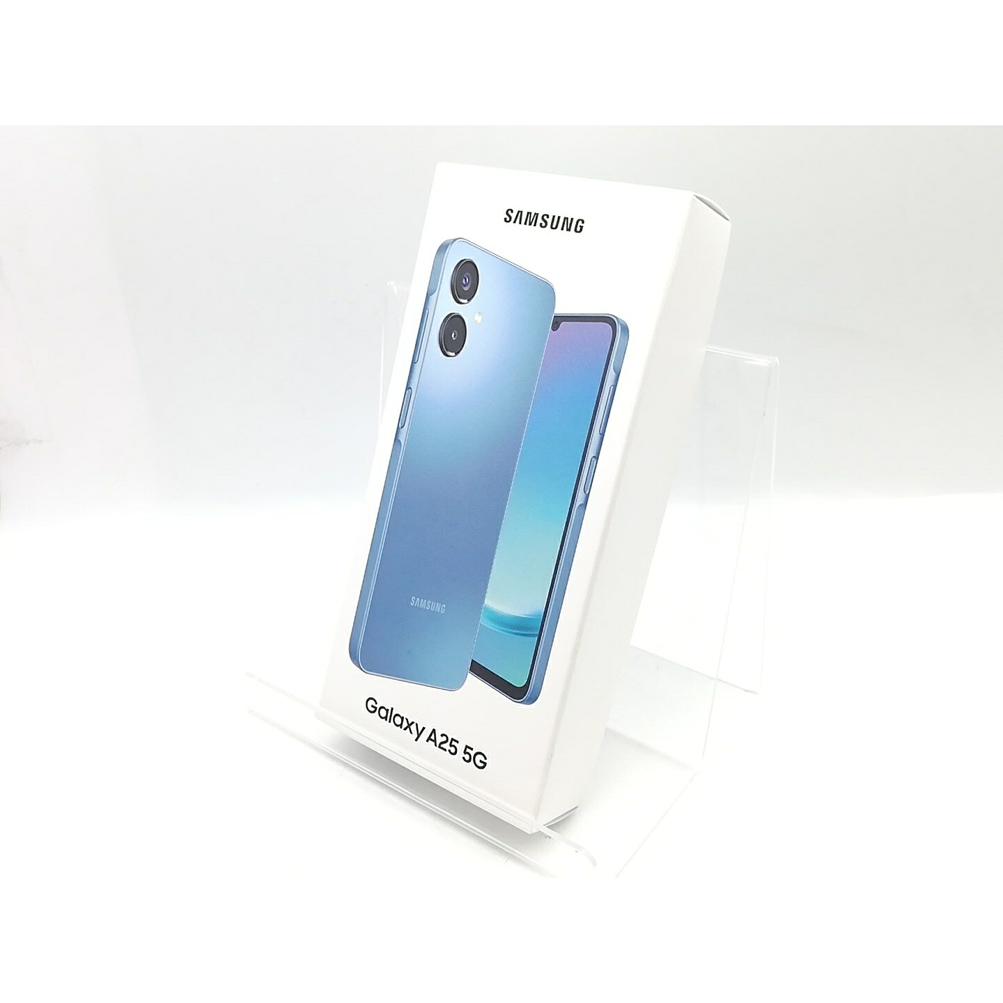 【未使用】SAMSUNG au 【SIMフリー】 Galaxy A25 5G ブルー 4GB 64GB SCG33【ECセンター】保証期間３ヶ月｜じゃんぱら店
