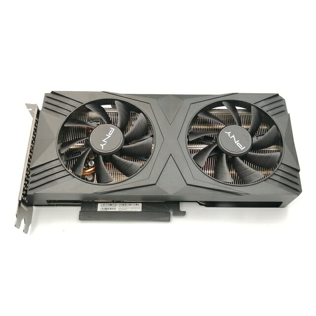 【中古】PNY GeForce RTX 4070 SUPER 12GB VERTO OC デュアル気違い VCG4070S12DFXPB1-O RTX4070S/12G【EC真っただ中】引きうける継続期間１週