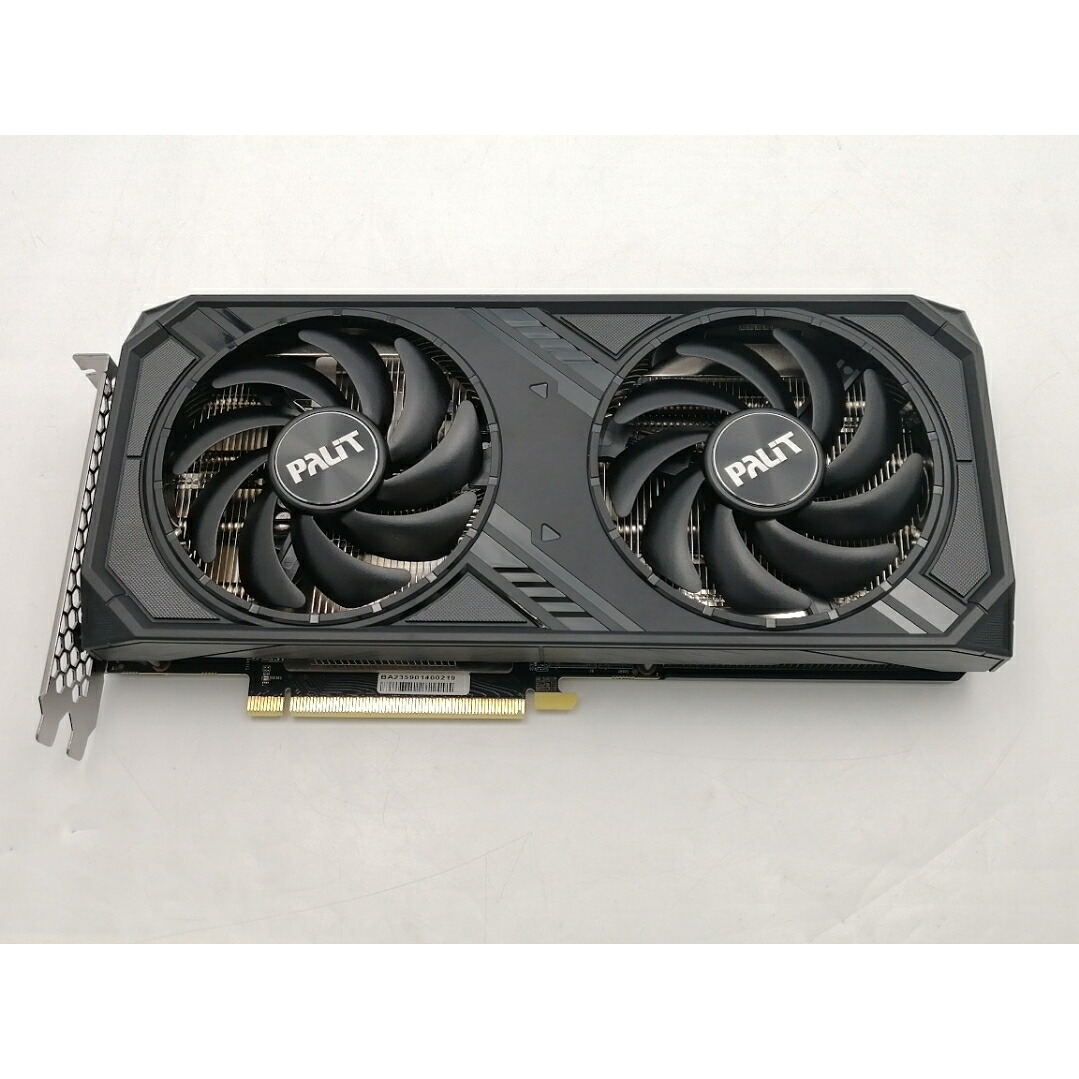 【中古】Palit GeForce RTX 4070 Dual 12GB (NED4070019K9-1047D)  RTX4070/12GB (GDDR6X)【EC真っただ中】引き受ける継続期間１週