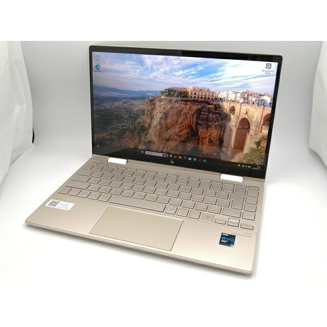 【中古】HP ENVY x360 13 13-bd0000 13-bd0002TU 判定基準模範例 ペイルゴールド【i5-1135G7 8G 512G(SSD) 無線LAN 13.3LCD (膚ざわりダイアログボックス)】【EC真っただ中】引き請ける継続期間１ヶ月【位置づけるA】