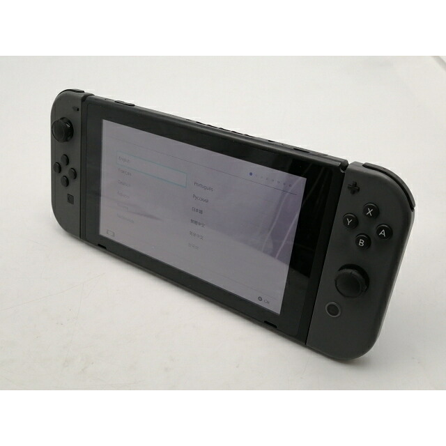 【中古】Nintendo Switch 本体 Joy-Con(L)/(R) グレー HAD-S-KAAAA 【2019年8月】【ECセンター】保証期間1ヶ月【ランクB】|じゃんぱら店