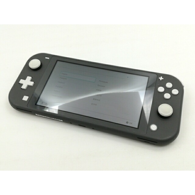 【中古】Nintendo Switch Lite 本体 グレー HDH-S-GAZAA【ECセンター】保証期間１ヶ月【ランクB】｜じゃんぱら店