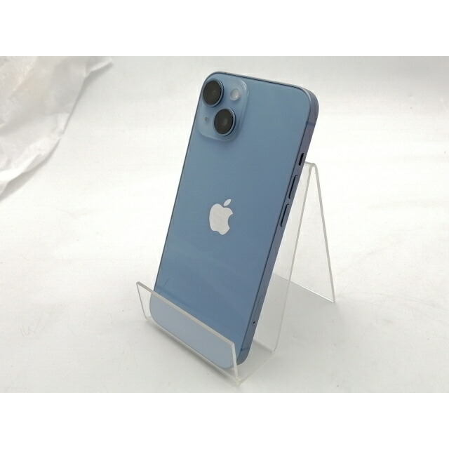 【中古】Apple au 【SIMフリー】 iPhone 14 128GB ブルー MPVJ3J/A【ECセンター】保証期間１ヶ月【ランクA】