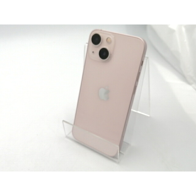 【中古】Apple 国内版 【SIMフリー】 iPhone 13 mini 128GB ピンク MLJF3J/A【ECセンター】保証期間１ヶ月【ランクB】｜じゃんぱら店