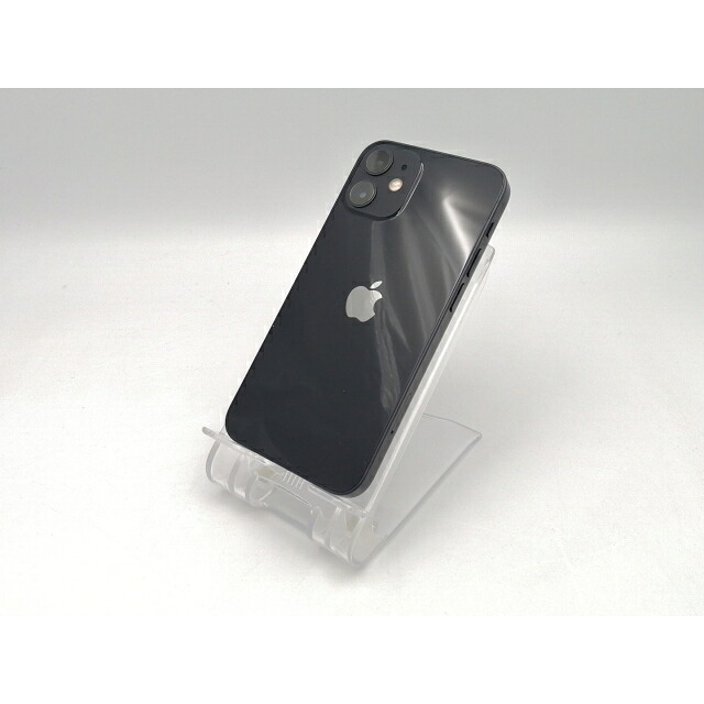 【中古】Apple au 【SIMロック解除済み】 iPhone 12 mini 64GB ブラック MGA03J/A【ECセンター】保証期間1ヶ月【ランクA】|じゃんぱら店