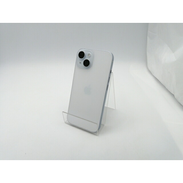 【中古】Apple 国内版 【SIMフリー】 iPhone 15 128GB ブルー MTML3J/A【ECセンター】保証期間１ヶ月【ランクA】