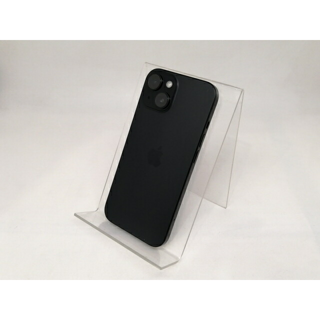 【中古】Apple 国内版 【SIMフリー】 iPhone 15 128GB ブラック MTMH3J/A【ECセンター】保証期間１ヶ月【ランクB】｜じゃんぱら店