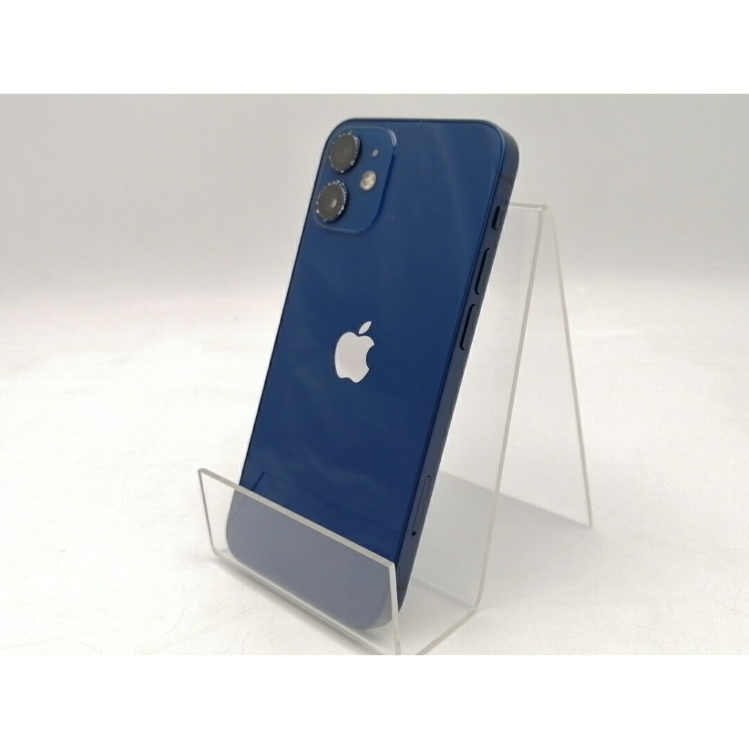 【中古】Apple docomo 【SIMロック解除済み】 iPhone 12 mini 128GB ブルー MGDP3J/A【ECセンター】保証期間１ヶ月【ランクB】｜じゃんぱら店