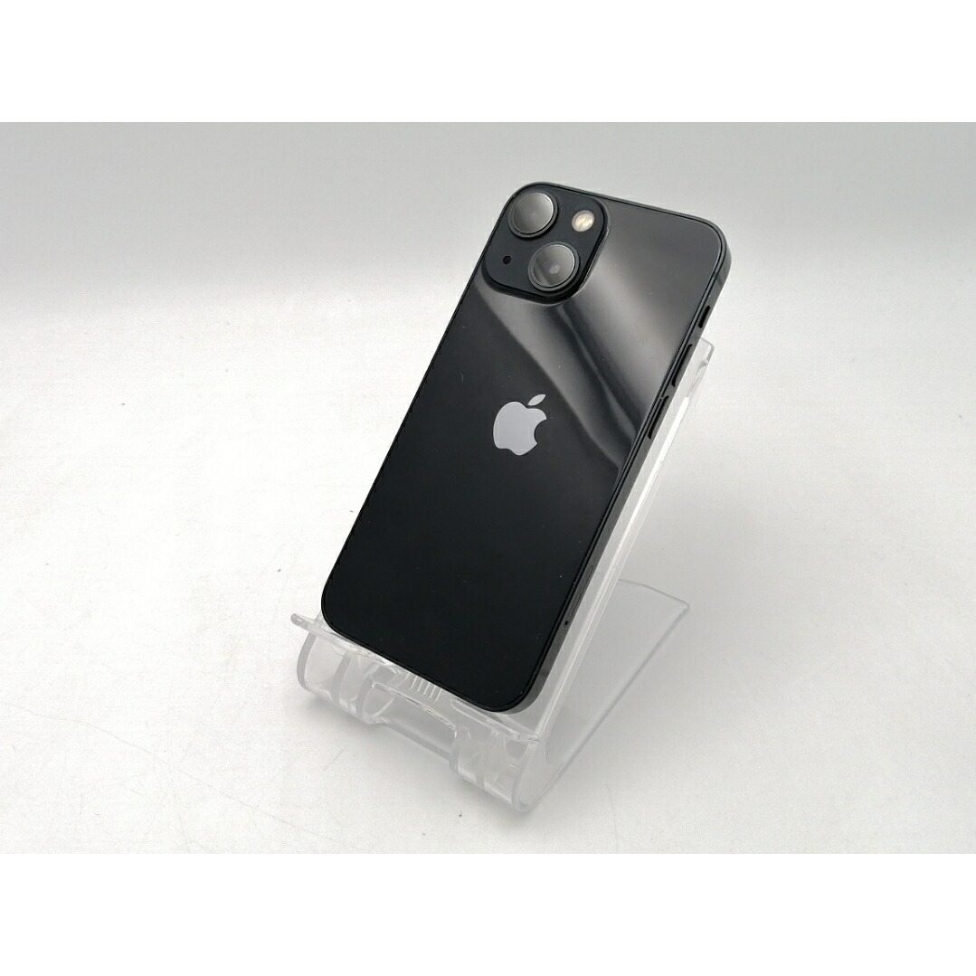 【中古】Apple モバイル 【SIMフリー】 iPhone 13 mini 128GB ミッドナイト MLJC3J/A【ECセンター】保証期間１ヶ月【ランクB】｜じゃんぱら店