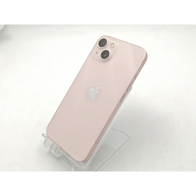 【中古】Apple 国内版 【SIMフリー】 iPhone 13 256GB ピンク MLNK3J/A【ECセンター】保証期間１ヶ月【ランクB】