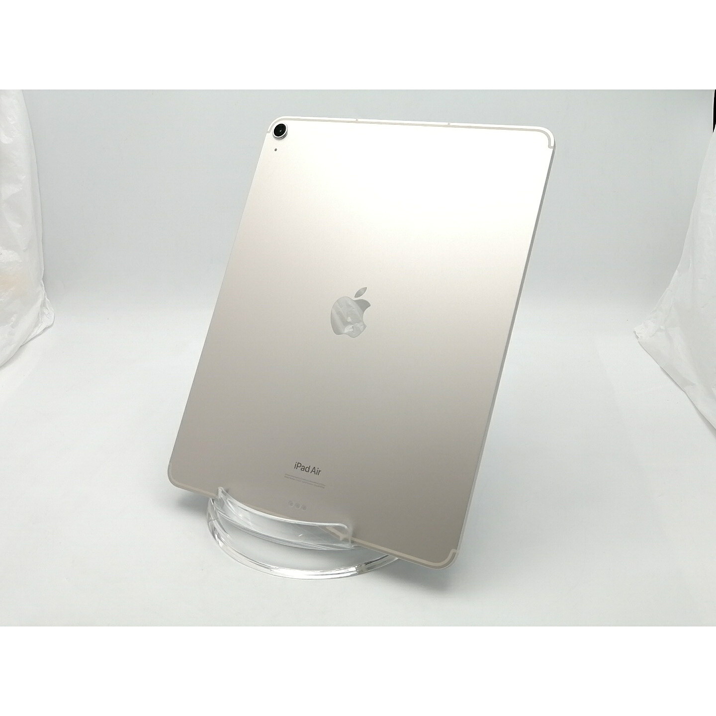 【中古】Apple 国内版 【SIMフリー】 13インチ iPad Air（M2/2024） 128GB スターライト MV6T3J/A【ECセンター】保証期間１ヶ月【ランクA】 63,789円