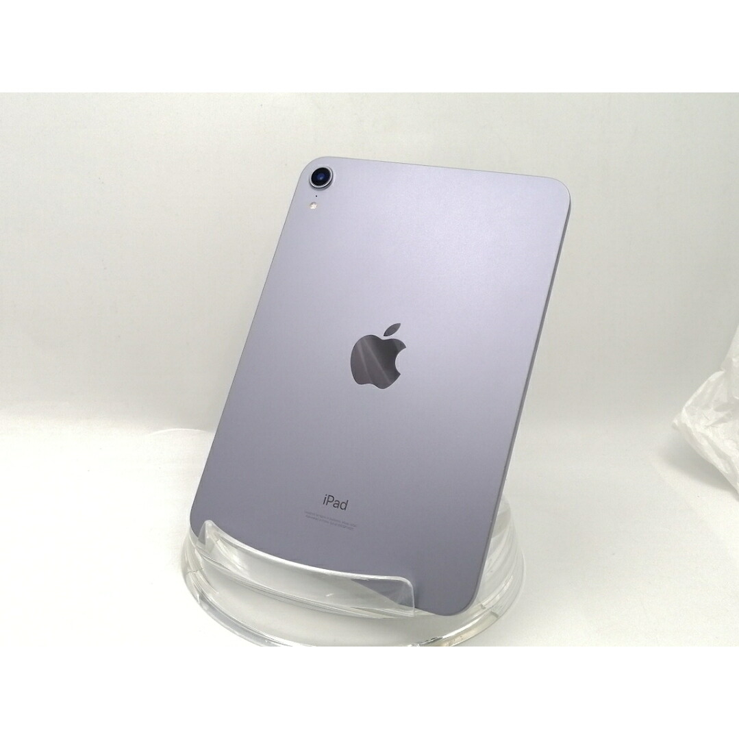 【中古】Apple 【Wi-Fi】 iPad mini（第6時人/2021） 64GB パープル MK7R3J/A【EC真っただ中】引き受ける継続期間１ヶ月【序列付けるB】