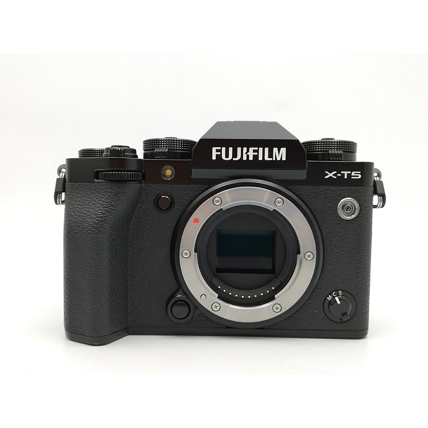 【中古】FujiFilm FUJIFILM X-T5 上半身 黒いこと【EC真っただ中】引きうける継続期間１ヶ月【位置づけるC】