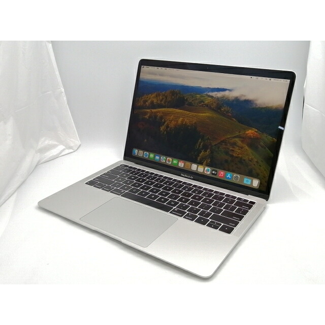 【中古】Apple MacBook Air 13in CTO (Late 2018) しろがね色 Core i5(1.6G)/8G/256G(SSD)/UHDG 617【EC真っただ中】引き受ける継続期間１ヶ月【序列付けるB】