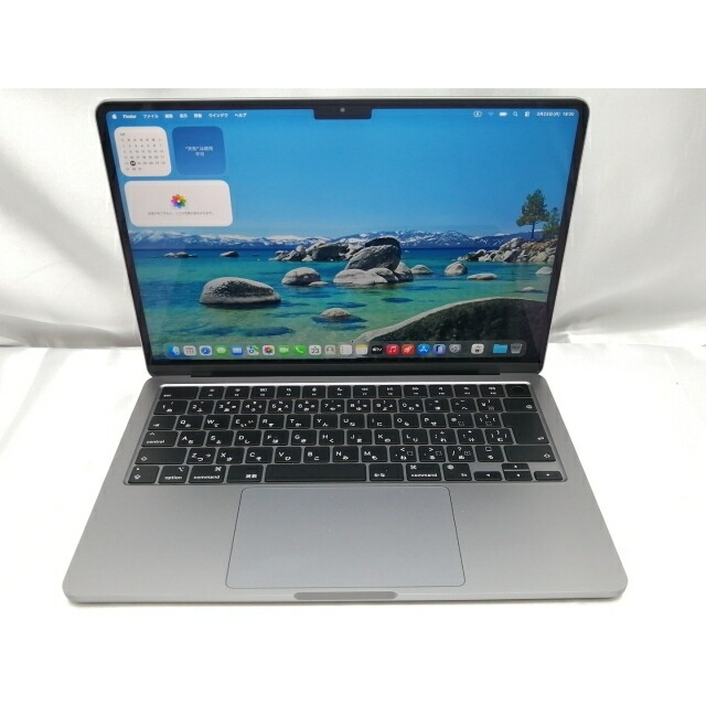 【中古】Apple MacBook Air 13インチ CTO (M3,2024) スペースグレイ M3(CPU:8C/GPU:10C)/16G/512G【ECセンター】保証期間１ヶ月【ランクB】