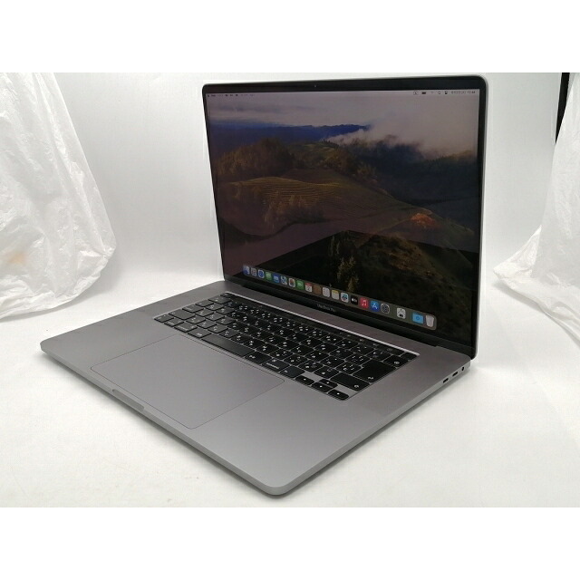 【中古】Apple MacBook Pro 16in CTO (Late 2019) 間隔文字薄墨色 Core i7(2.6G/6C)/16G/512G/RadeonPro 5300M【EC真っただ中】引き請ける継続期間１ヶ月【序列付けるB】