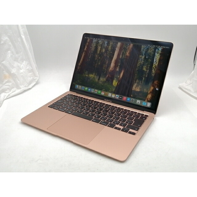 【中古】Apple MacBook Air 13in CTO (Early 2020) ゴールド Core i7(1.2G)/16G/256G/Iris Plus【EC真っただ中】引きうける継続期間１ヶ月【位置づけるB】
