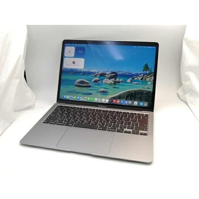 【中古】Apple MacBook Air 13インチ CTO (M1・2020) スペースグレイ Apple M1(CPU:8C/GPU:7C)/8G/256G【ECセンター】保証期間1ヶ月【ランクB】|じゃんぱら店