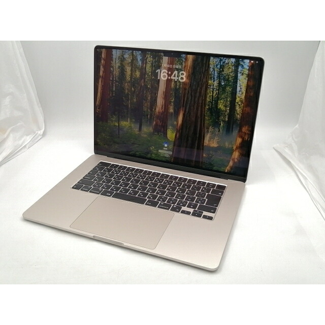 【中古】Apple MacBook Air 15インチ M3(CPU:8C/GPU:10C) 16GB/256GB スターライト MC9F4J/A (15インチ, M3, 2024)【ECセンター】保証期間1ヶ月【ランクA】|じゃんぱら店