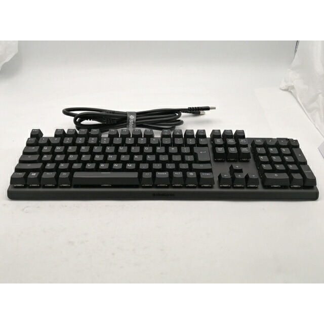 【中古】SteelSeries Apex 7 Blue Switch US【ECセンター】保証期間1週間