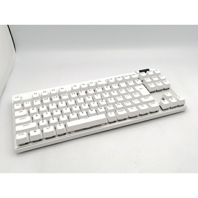 【中古】Logicool PRO X TKL G-PKB-003WL-TCWH 日本語テンキー受け答え/タクタイル/白いこと【EC真っただ中】引き受ける継続期間１週