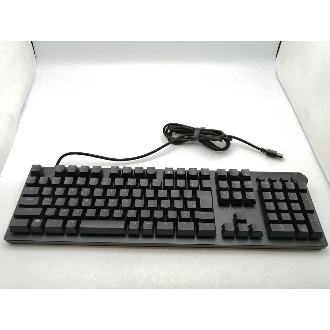 【中古】Razer Huntsman V2 JP Linear Optical Switch RZ03-03930800-R3J1 [日本語割りつける]【EC真っただ中】引き受ける継続期間１週
