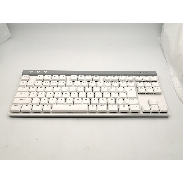 【中古】Logicool G515 LIGHTSPEED TKL G515-WL-TCWH [白いこと]【EC真っただ中】引きうける継続期間１週