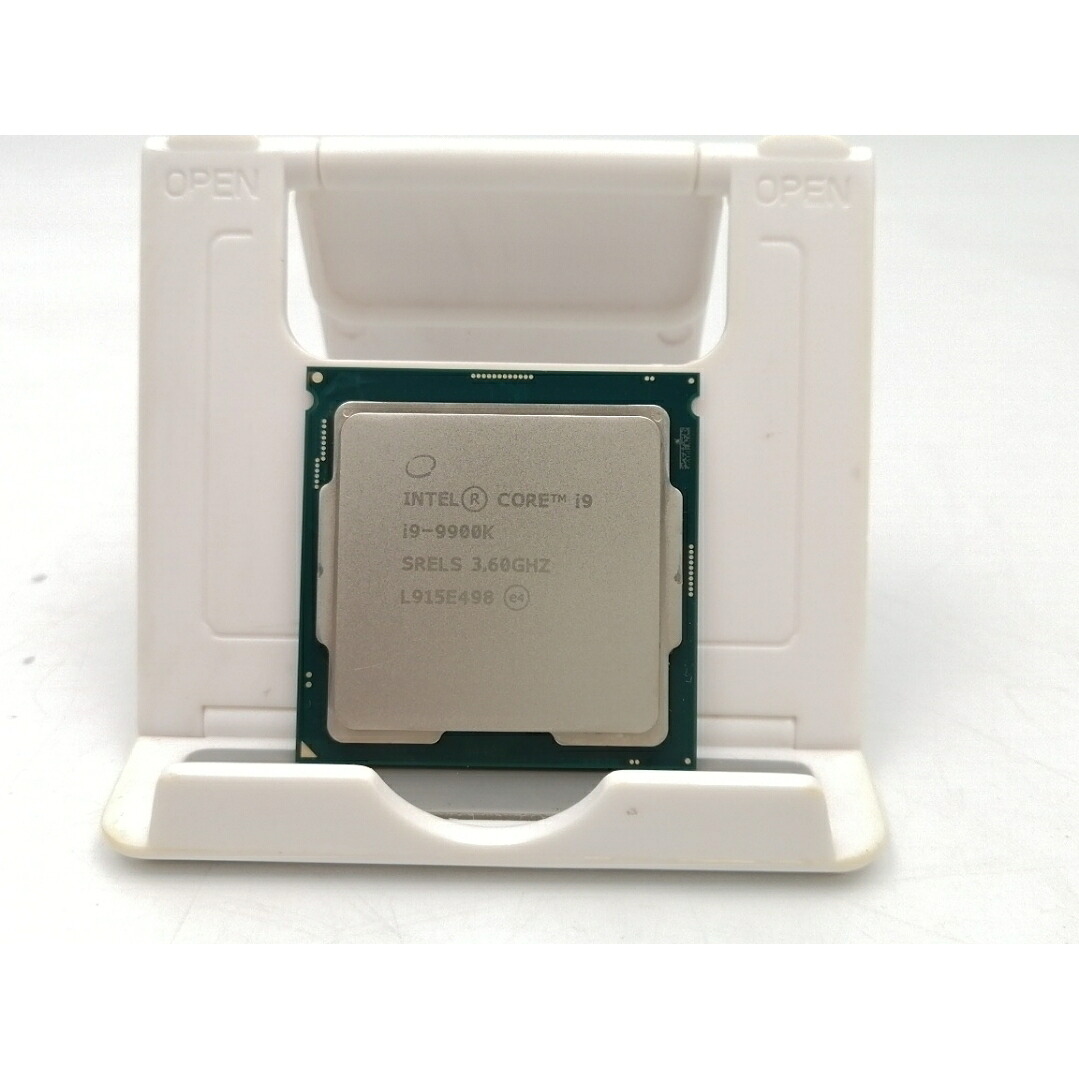 【中古】Intel Core i9-9900K(3.6GHz/結核症:5GHz/SRELS/P0)BOX LGA1151/8C/16T/L3 16M/UHD630/TDP95W【12つら構え包み版】【EC真っただ中】引きうける継続期間１週
