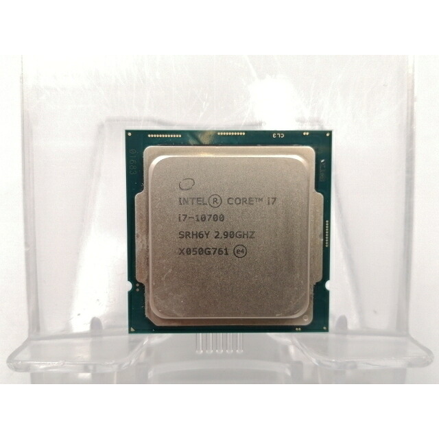 【中古】Intel Core i7-10700 (2.9GHz/結核症:4.8GHz) bulk LGA1200/8C/16T/L3 16M/UHD630/TDP65W【EC真っただ中】引きうける継続期間１週
